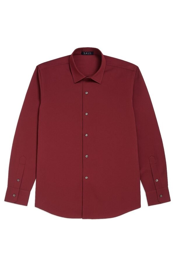 Classic Long-Sleeve Button-Down Shirt