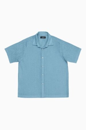 Textured Short Sleeve Shirt