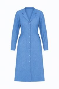 Long Sleeve Beach Cover-Up with Straw Sun Hat