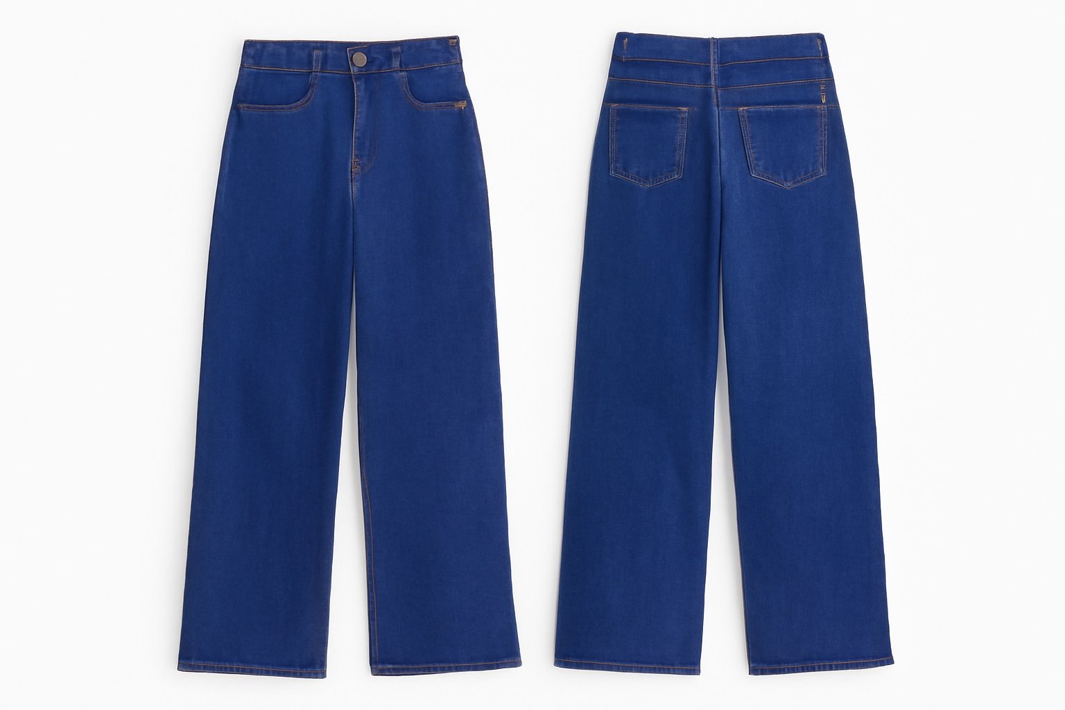 Blue Cargo Boyfriend Jeans