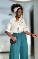 Sazi Vintage Botanical Shirt & Rigs Pant Set